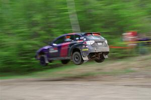 Silas Himes / Aleut Hatfield Subaru WRX STi on SS6, Steamboat II.