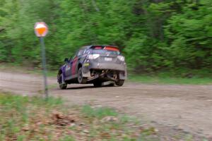 Silas Himes / Aleut Hatfield Subaru WRX STi on SS6, Steamboat II.