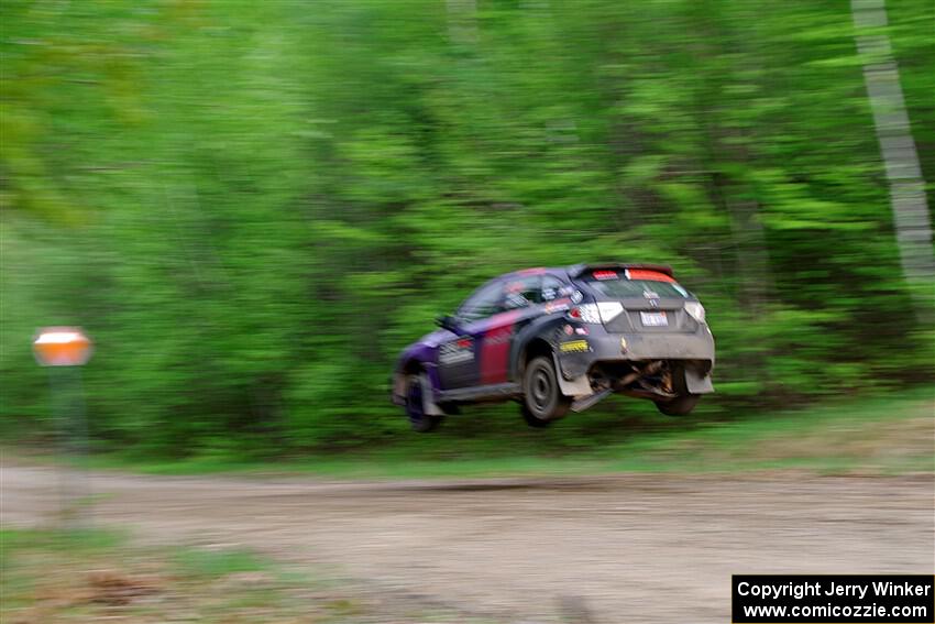 Silas Himes / Aleut Hatfield Subaru WRX STi on SS6, Steamboat II.