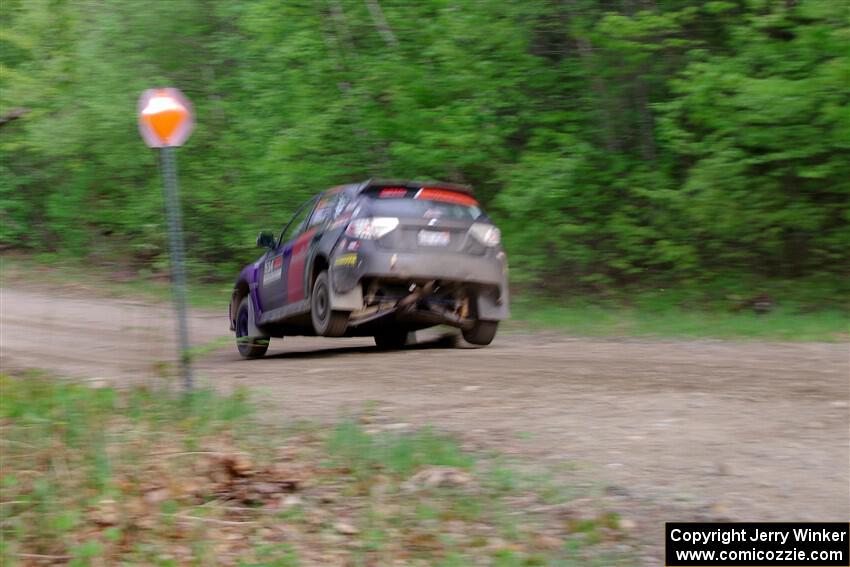 Silas Himes / Aleut Hatfield Subaru WRX STi on SS6, Steamboat II.