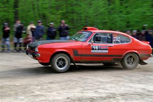 Mike Hurst / Randall Short Ford Capri on SS6, Steamboat II.