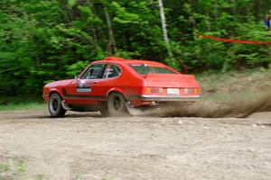 Mike Hurst / Randall Short Ford Capri on SS6, Steamboat II.