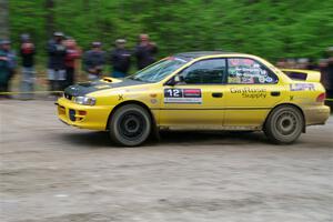 Steve Gingras / Katie Gingras Subaru Impreza on SS6, Steamboat II.