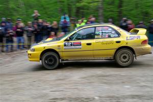 Steve Gingras / Katie Gingras Subaru Impreza on SS6, Steamboat II.