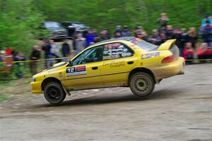 Steve Gingras / Katie Gingras Subaru Impreza on SS6, Steamboat II.