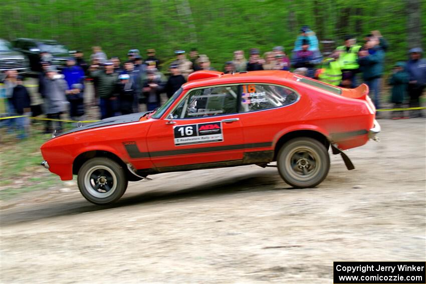 Mike Hurst / Randall Short Ford Capri on SS6, Steamboat II.