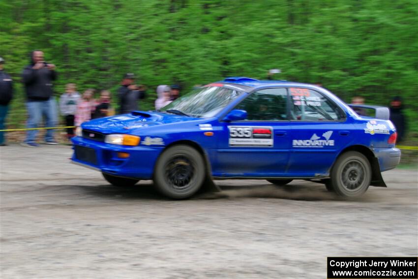 Connor Himes / Elliot Prusi Subaru Impreza on SS6, Steamboat II.