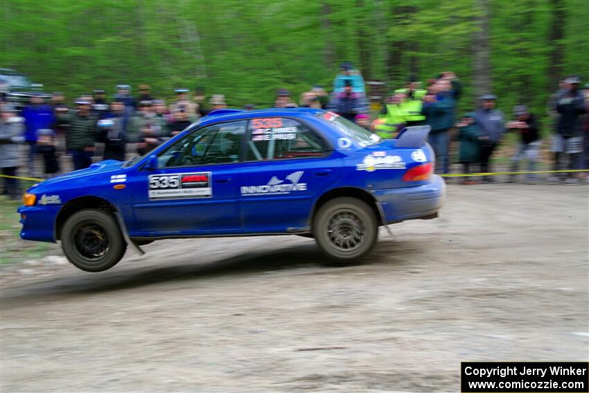 Connor Himes / Elliot Prusi Subaru Impreza on SS6, Steamboat II.