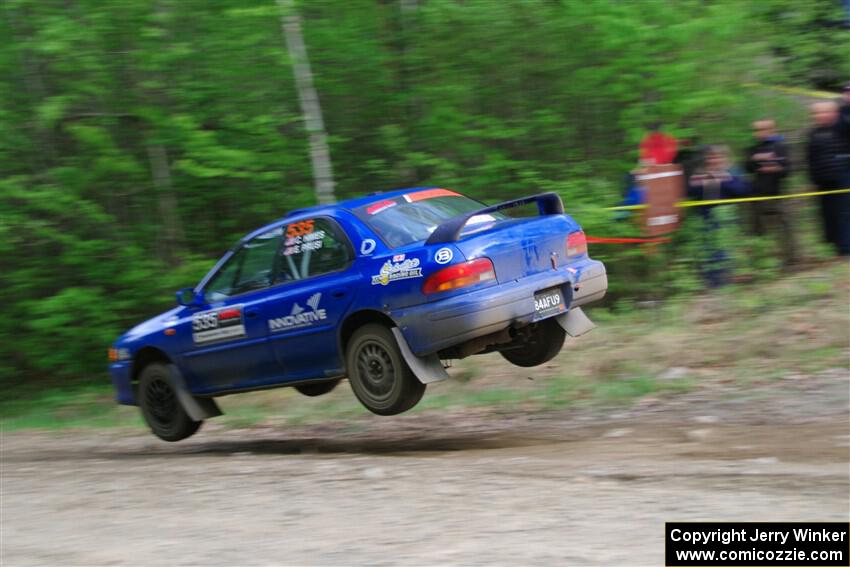 Connor Himes / Elliot Prusi Subaru Impreza on SS6, Steamboat II.