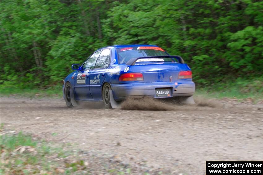 Connor Himes / Elliot Prusi Subaru Impreza on SS6, Steamboat II.