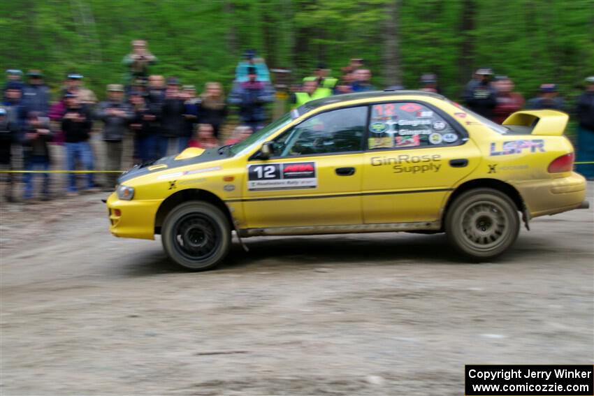Steve Gingras / Katie Gingras Subaru Impreza on SS6, Steamboat II.