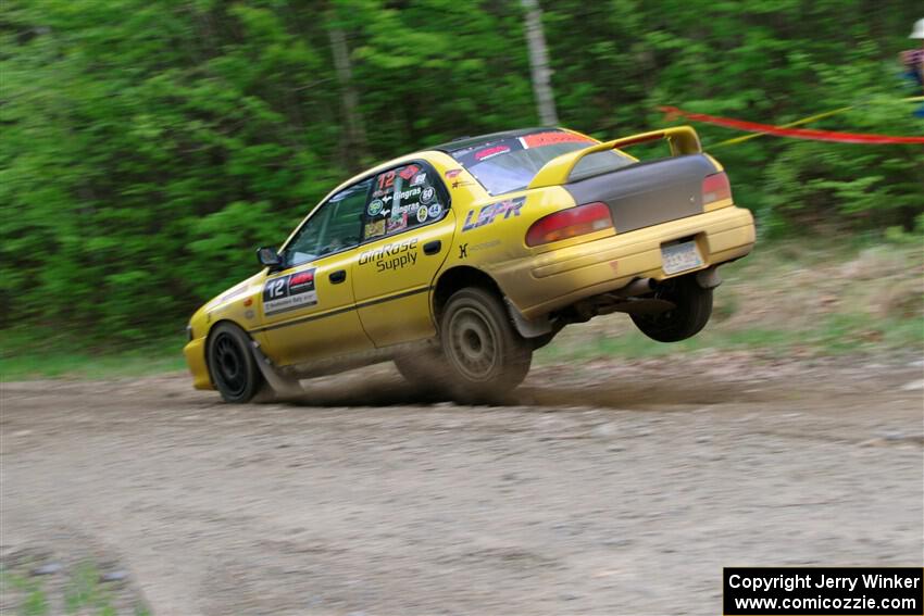 Steve Gingras / Katie Gingras Subaru Impreza on SS6, Steamboat II.