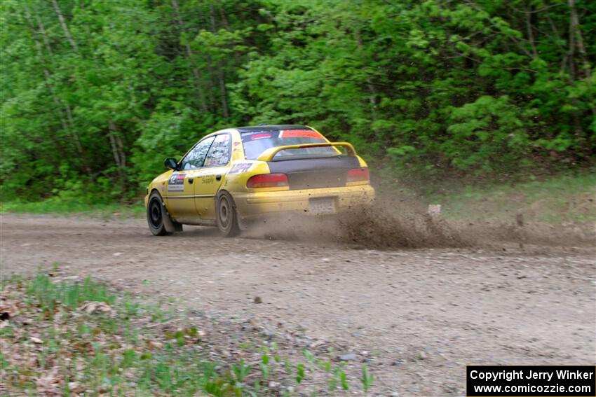 Steve Gingras / Katie Gingras Subaru Impreza on SS6, Steamboat II.