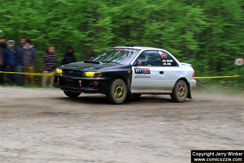 Jack Nelson / Isaac Zink Subaru Impreza on SS6, Steamboat II.