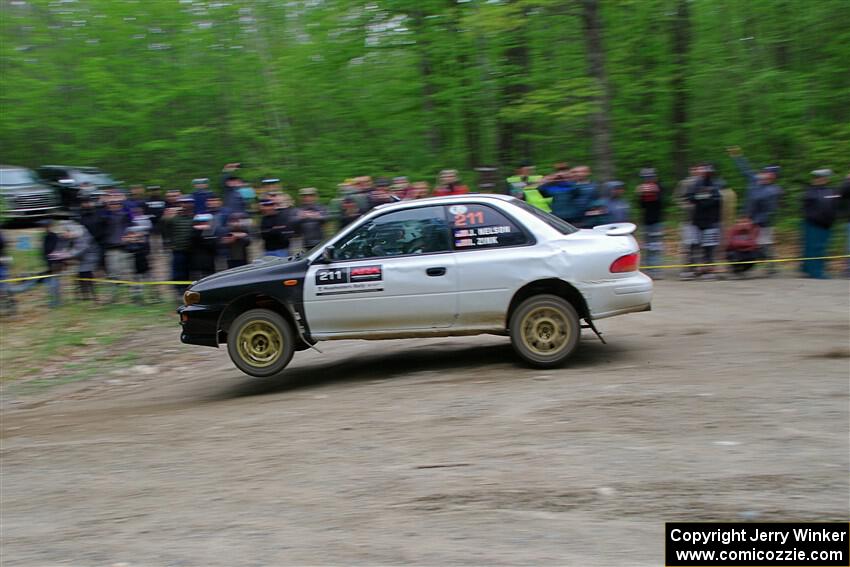 Jack Nelson / Isaac Zink Subaru Impreza on SS6, Steamboat II.
