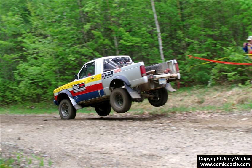 Scott Parrott / Shawn Silewski Chevy S-10 on SS6, Steamboat II.