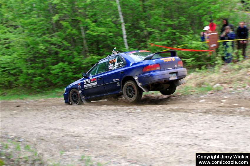 Mark Lietha / Brayden Samis Subaru Impreza 2.5RS on SS6, Steamboat II.