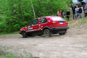 Nino Ortega / Jason Hack VW GTI on SS6, Steamboat II.