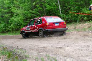 Nino Ortega / Jason Hack VW GTI on SS6, Steamboat II.