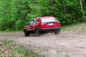 Nino Ortega / Jason Hack VW GTI on SS6, Steamboat II.