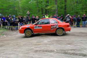 Anikka Nykanen / Danielle Kemp Subaru Impreza on SS6, Steamboat II.