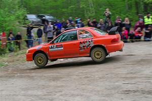 Anikka Nykanen / Danielle Kemp Subaru Impreza on SS6, Steamboat II.