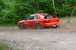 Anikka Nykanen / Danielle Kemp Subaru Impreza on SS6, Steamboat II.