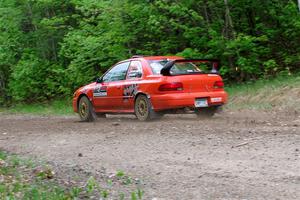 Anikka Nykanen / Danielle Kemp Subaru Impreza on SS6, Steamboat II.