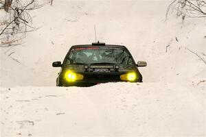 Chase Blakely / Mike Callaway VW GTI on SS9, Old State-Huff I.