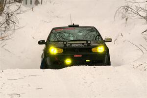 Chase Blakely / Mike Callaway VW GTI on SS9, Old State-Huff I.