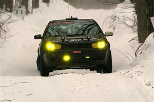 Chase Blakely / Mike Callaway VW GTI on SS9, Old State-Huff I.