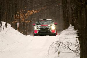 Brad Hayosh / Keegan Helwig Subaru WRX STi on SS9, Old State-Huff I.