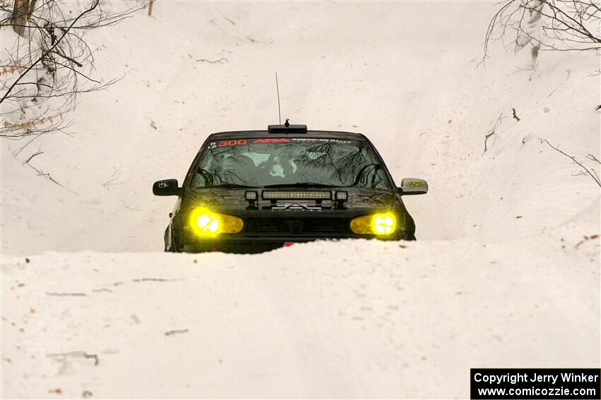 Chase Blakely / Mike Callaway VW GTI on SS9, Old State-Huff I.