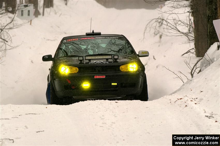 Chase Blakely / Mike Callaway VW GTI on SS9, Old State-Huff I.