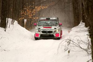 Brad Hayosh / Keegan Helwig Subaru WRX STi on SS9, Old State-Huff I.