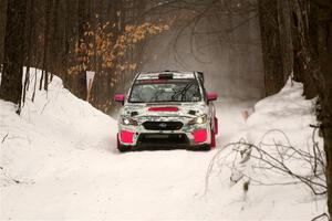 Brad Hayosh / Keegan Helwig Subaru WRX STi on SS9, Old State-Huff I.