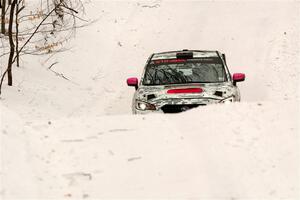 Brad Hayosh / Keegan Helwig Subaru WRX STi on SS9, Old State-Huff I.