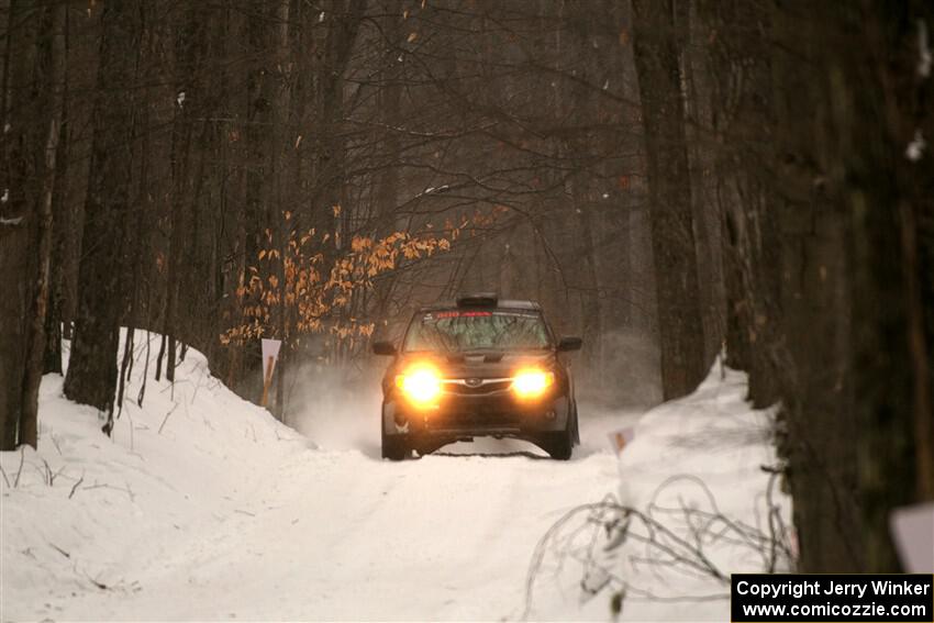 Jordan Buetow / Elena Huizar Subaru Impreza on SS9, Old State-Huff I.