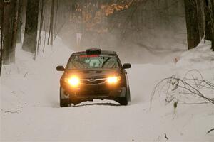 Jordan Buetow / Elena Huizar Subaru Impreza on SS9, Old State-Huff I.