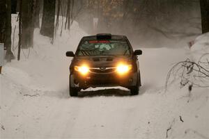 Jordan Buetow / Elena Huizar Subaru Impreza on SS9, Old State-Huff I.