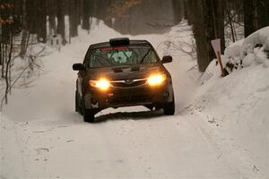 Jordan Buetow / Elena Huizar Subaru Impreza on SS9, Old State-Huff I.