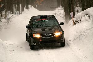 Jordan Buetow / Elena Huizar Subaru Impreza on SS9, Old State-Huff I.