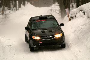 Jordan Buetow / Elena Huizar Subaru Impreza on SS9, Old State-Huff I.