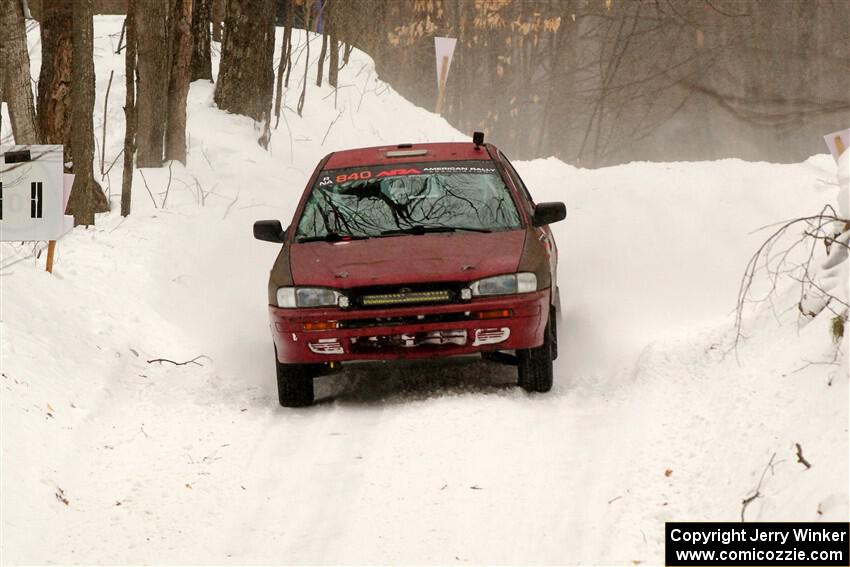 Naoki Ishibashi / Trevor Haight Subaru Impreza on SS9, Old State-Huff I.