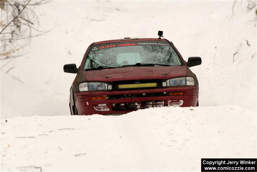 Naoki Ishibashi / Trevor Haight Subaru Impreza on SS9, Old State-Huff I.