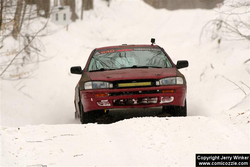 Naoki Ishibashi / Trevor Haight Subaru Impreza on SS9, Old State-Huff I.