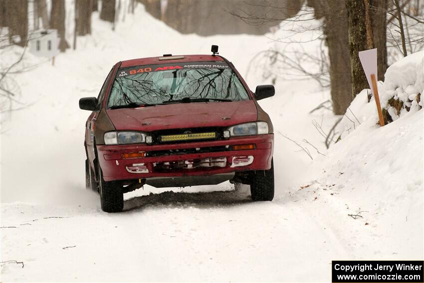 Naoki Ishibashi / Trevor Haight Subaru Impreza on SS9, Old State-Huff I.