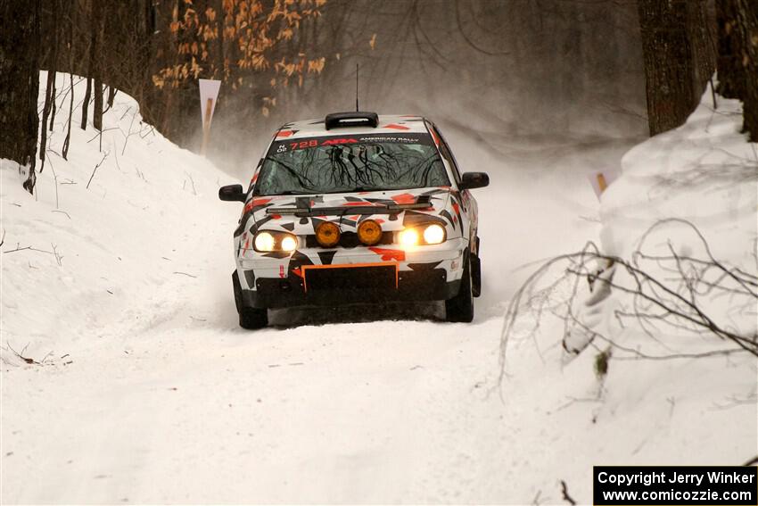John Gusmano / Zack Goldstein VW GTI on SS9, Old State-Huff I.