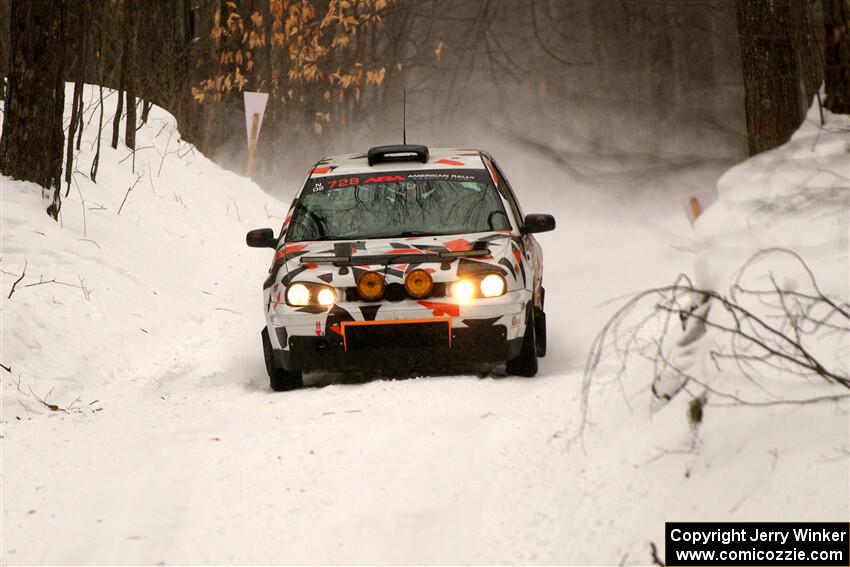 John Gusmano / Zack Goldstein VW GTI on SS9, Old State-Huff I.