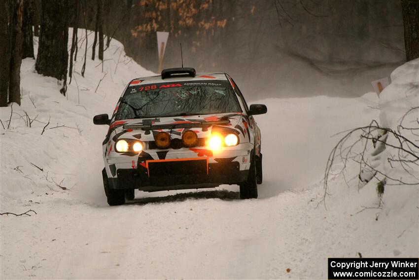 John Gusmano / Zack Goldstein VW GTI on SS9, Old State-Huff I.